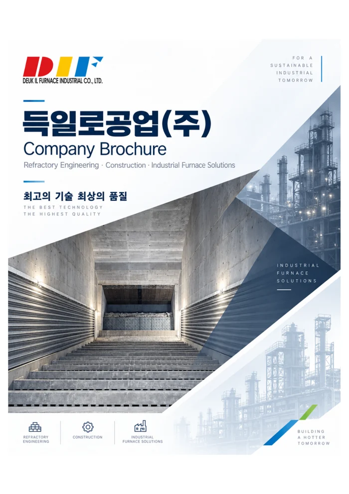득일로공업 회사소개서 표지